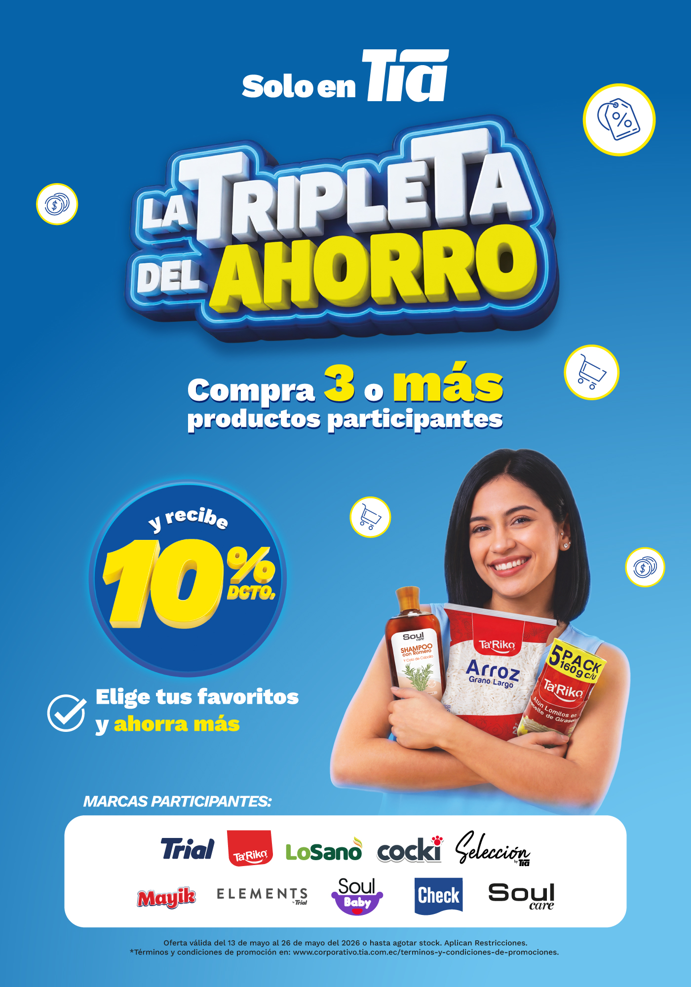 LA TRIPLETA DEL AHORRO